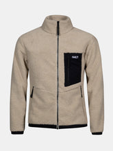 Halti Lumista Men's Polar Fleece Jacket Abbey Stone Grey front