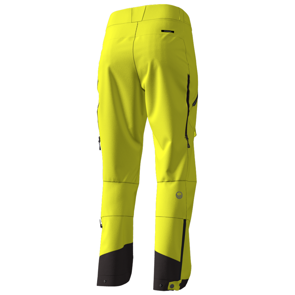 Halti Tour Ladies Stormwall Pants - Sulphur Spring Yellow