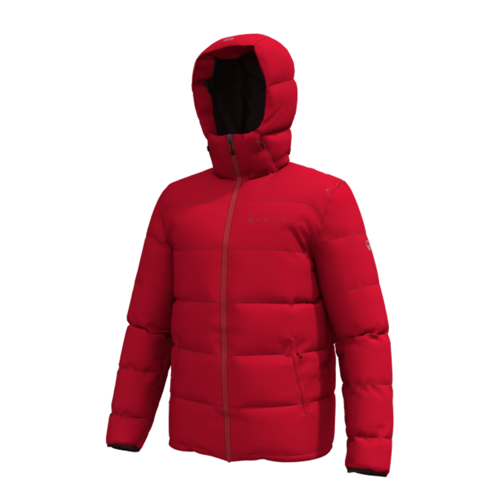Halti Versant Pack Mens Down Jacket Halti Red Medium Katherine Partis Ltd