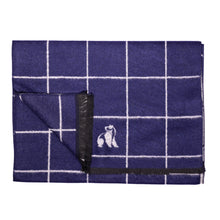 Swole Panda Bamboo Scarf - Blue Check