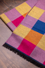 Swole Panda Bamboo Scarf - Multi-coloured Check 2