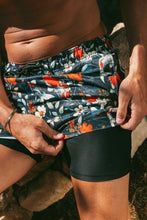 Swole Panda HydroMotion Swim Shorts - Koi under shorts