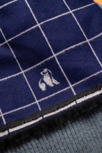 Swole Panda Bamboo Scarf - Blue Check panda