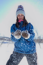 Superbobble Bobble Hat - Arctic Fairisle Reflective snow