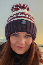 Superbobble Bobble Hat - Geyser Fairisle model