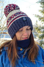 Superbobble Bobble Hat - Geyser Fairisle reflective