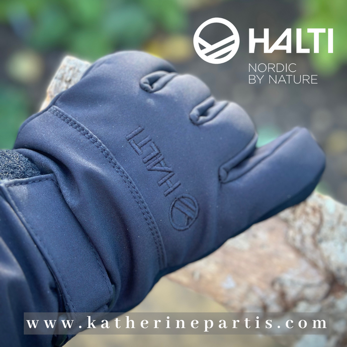 Halti Tiilo Waterproof Gloves back