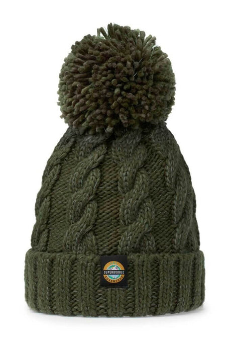 Superbobble Bobble Hat - Greenland Cable Reflective