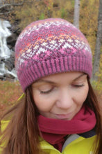 Beanie Hat - Hildasay Berries model