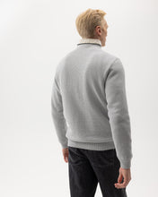 Holebrook Sweden Classic Windproof Jumper marble grey back