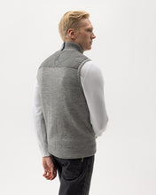 Holebrook Sweden Conny Full-zip Windproof Gilet Vest Light Grey back