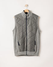 Holebrook Sweden Conny Full-zip Windproof Gilet Vest Light Grey front