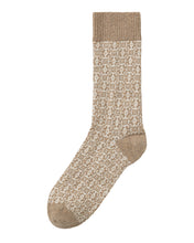 Holebrook Sweden Dannholmen Winter Socks khaki pattern