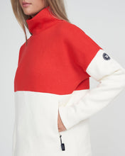 Holebrook Sweden Elin Windproof Sweater raspberry white pockets