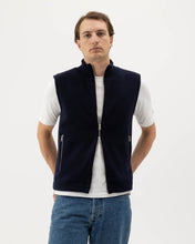 Holebrook Sweden Fred Full-zip Windproof Gilet Vest navy model