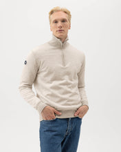 Holebrook Sweden Jesper Extrafine Merino Windproof Jumper sand front