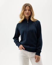 Holebrook Sweden Laura T-Neck Windproof Sweater model