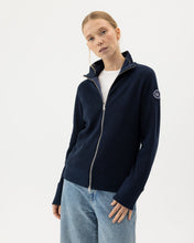 Holebrook Sweden Lisen Full-zip Windproof Sweater navy