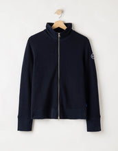 Holebrook Sweden Lisen Full-zip Windproof Sweater navy front