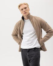 Holebrook Sweden Mans Zip Windproof Jacket khaki full zip