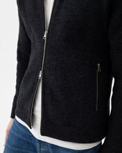 Holebrook Sweden Mans Zip Windproof Jacket - Anthracite double zip