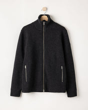 Holebrook Sweden Mans Zip Windproof Jacket Anthracite Grey front