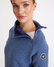 Holebrook Sweden Martina Windproof Sweater faded blue collar