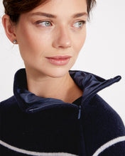 Holebrook Sweden Martina Windproof Sweater navy/off-white collar