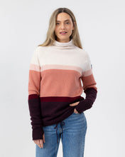 Holebrook Sweden Martina Windproof Sweater Pink Block Stripe