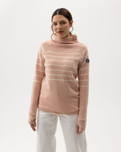 Holebrook Sweden Martina Windproof Sweater flamingo pink off-white