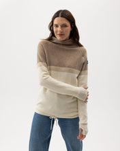 Holebrook Sweden Martina Windproof Sweater khaki off-white