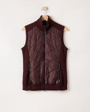 Holebrook Sweden Mary Full-zip Windproof Gilet Vest maroon zip