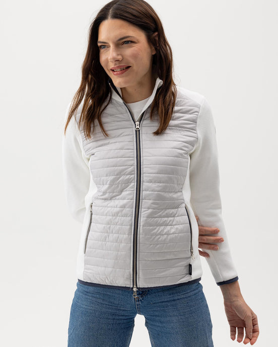 Holebrook Sweden Mimmi Full-zip Windproof Jacket - Marble Grey