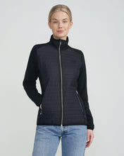 Holebrook Sweden Mimmi Ladies Windproof Cotton Jacket Black Melenge