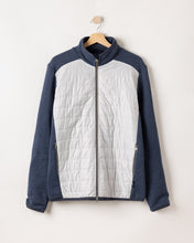 Holebrook Sweden Peder Full-zip Windproof Jacket chambray marble grey front