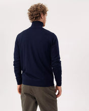 Holebrook Sweden Jesper Extrafine Merino Windproof Jumper navy back