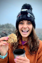 Superbobble Bobble Hat - Jet Black Cable Reflective hiking