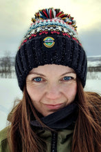 Superbobble Bobble Hat - Jet Black Traditional Nordic