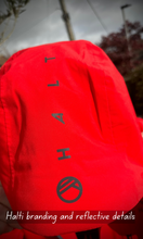 Juonto Mens Halti branding and reflective details hood