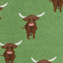 Swole Panda Animal Bamboo Socks - Highland Cow (NEW)