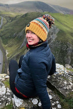 Swimzi Super Bobble Hat - Mustard Nordic Reflective hiking