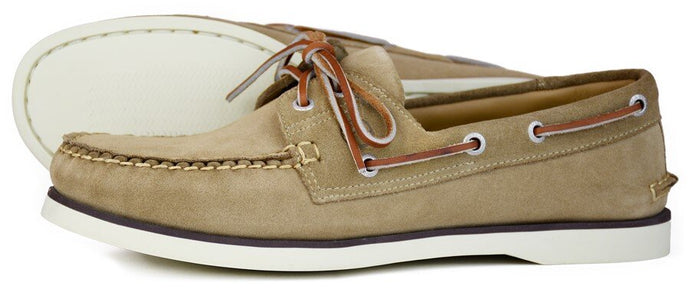 Orca Bay Portland Deck Shoes taupe biege suede