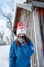 Superbobble Bobble Hat - Ruby Flora Nordic Reflective
