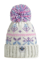 Superbobble Bobble Hat - Pastel Ice Crystal Nordic Reflective