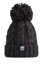 Superbobble Bobble Hat - Jet Black Cable Reflective