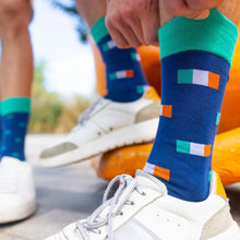 Swole Panda Bamboo Socks - Irish Flag trainers