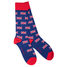 Swole Panda Bamboo Socks - Union Jack Flag