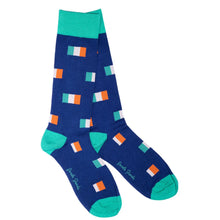 Swole Panda Bamboo Socks - Irish Flag