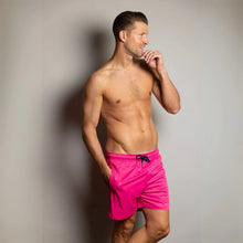 Swole Panda HydroMotion Swim Shorts - Pink model