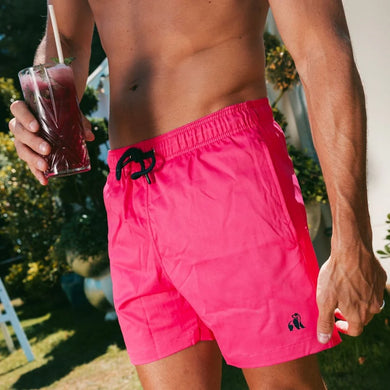 Swole Panda HydroMotion Swim Shorts - Pink